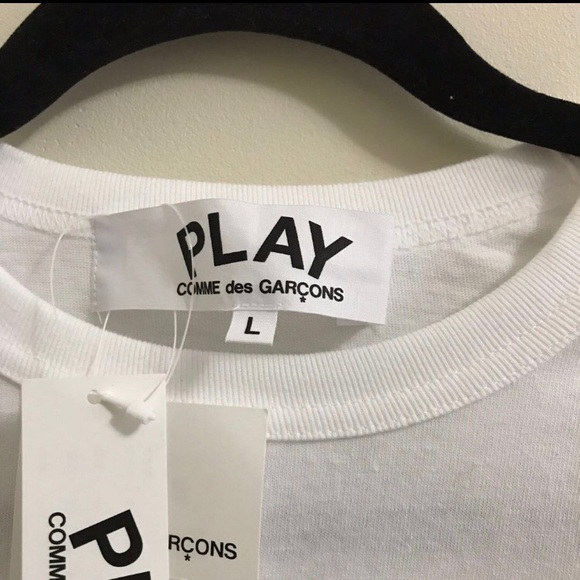 COMME DES GARÇONS Red heart shirt - Picture 3 of 3